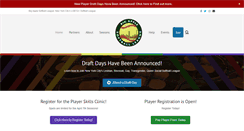 Desktop Screenshot of bigapplesoftball.com